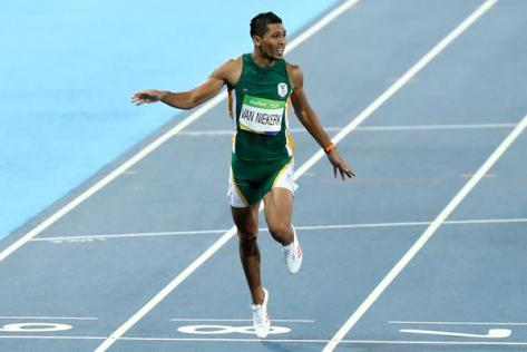 Van Niekerk Brakes Michael Johnson’s World Record To Win The 400m at The Rio 2016 Olympic Games photo credit: © Getty Images/IAAF